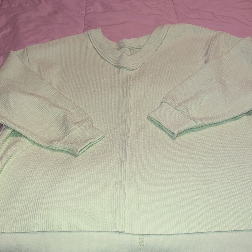 Aerie Oversized textured Sweater Sz.L - Picture 6 of 6